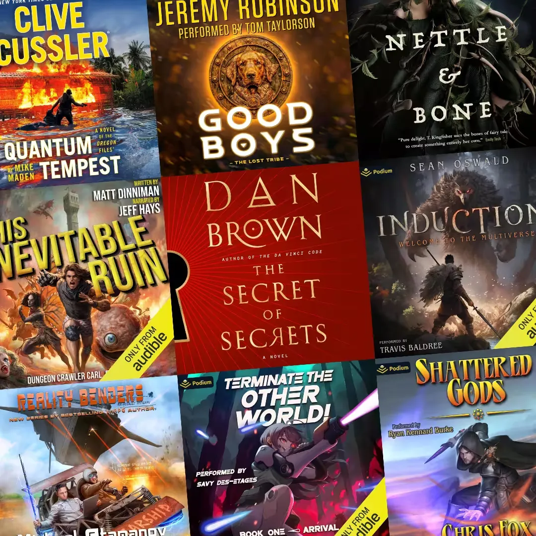 A collection of book covers.